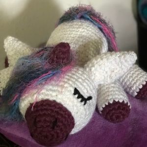 Hand made crocheted stuffed animals